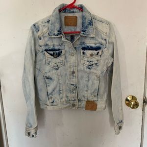 Vintage Ladies Amethyst Jean Jacket Size M